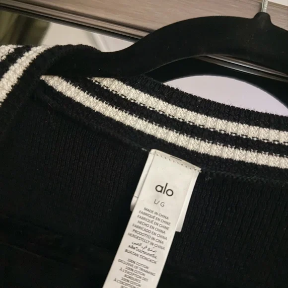 Alo Tennis Club Sweater Knit Cardigan - Picture 4 of 4